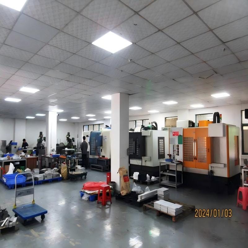 CNC machining area